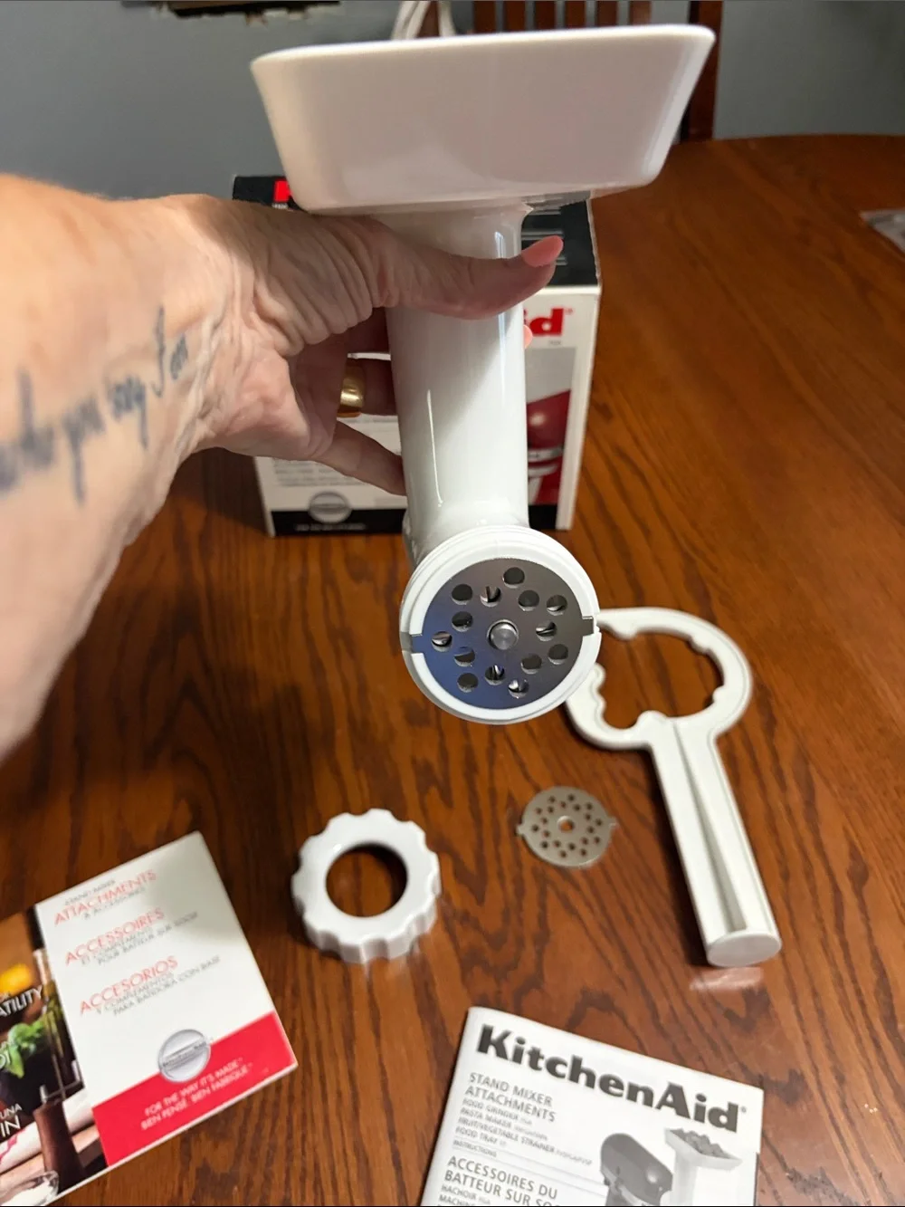 KitchenAid  Food Grinder Attachment with Accessories
